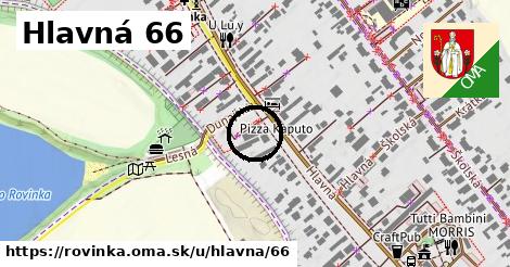 Hlavná 66, Rovinka