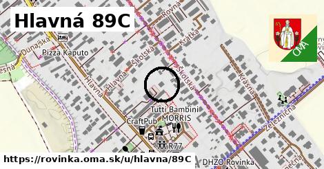 Hlavná 89C, Rovinka