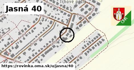 Jasná 40, Rovinka