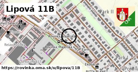Lipová 11B, Rovinka
