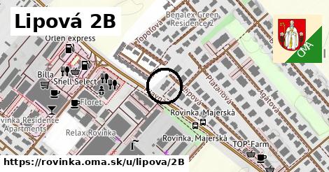 Lipová 2B, Rovinka