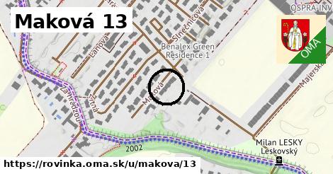 Maková 13, Rovinka