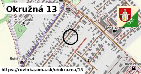 Okružná 13, Rovinka