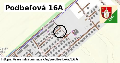 Podbeľová 16A, Rovinka