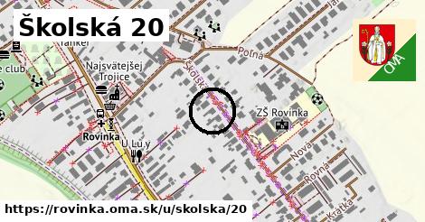 Školská 20, Rovinka