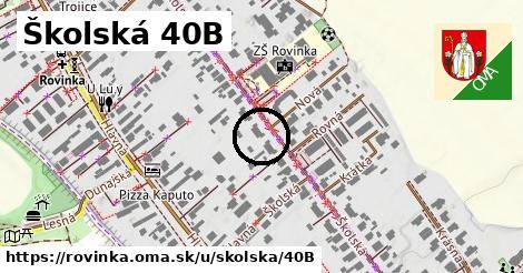 Školská 40B, Rovinka