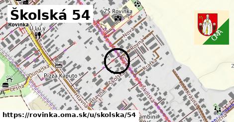 Školská 54, Rovinka