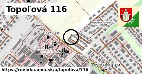 Topoľová 116, Rovinka