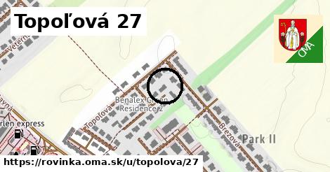 Topoľová 27, Rovinka