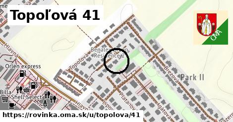 Topoľová 41, Rovinka