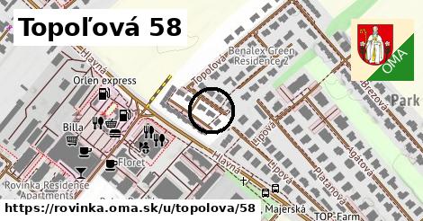 Topoľová 58, Rovinka