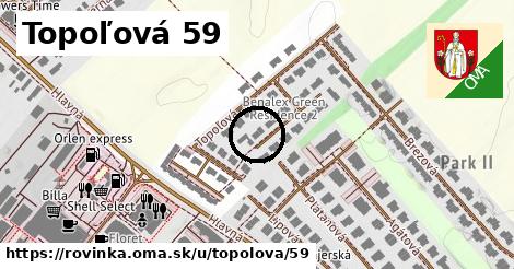 Topoľová 59, Rovinka