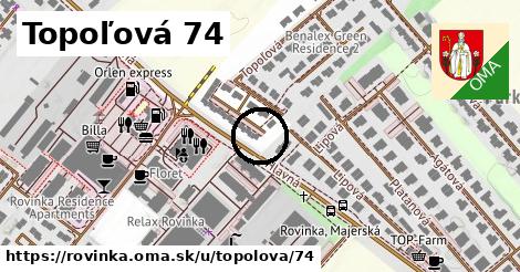 Topoľová 74, Rovinka