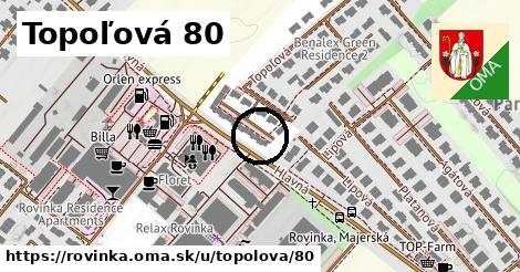 Topoľová 80, Rovinka