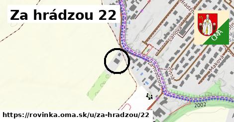 Za hrádzou 22, Rovinka