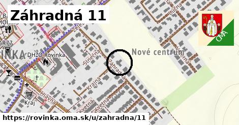 Záhradná 11, Rovinka