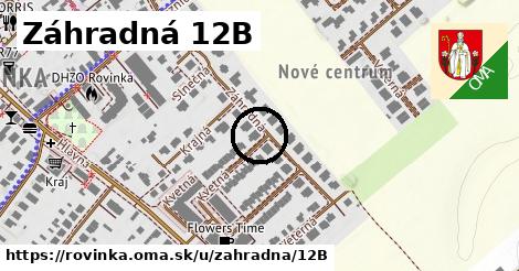 Záhradná 12B, Rovinka