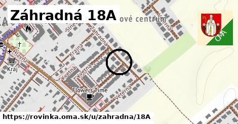 Záhradná 18A, Rovinka