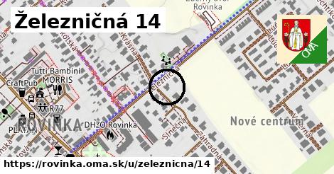 Železničná 14, Rovinka