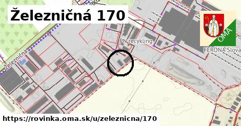Železničná 170, Rovinka