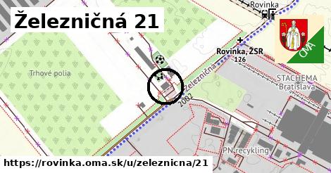 Železničná 21, Rovinka