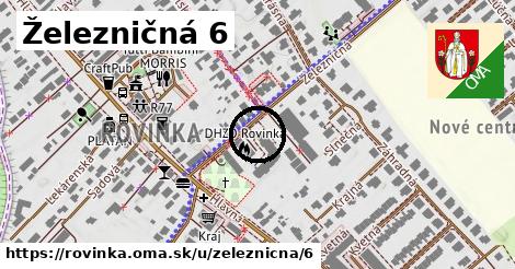 Železničná 6, Rovinka