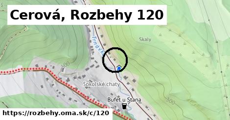 Cerová, Rozbehy <span class="supisne">120</span>