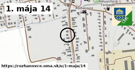 1. mája 14, Rozhanovce