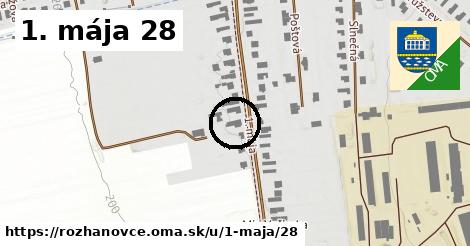 1. mája 28, Rozhanovce
