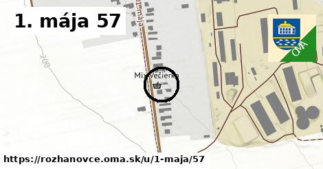 1. mája 57, Rozhanovce