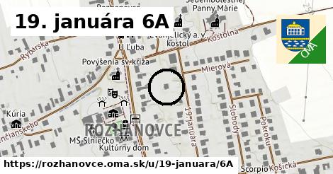 19. januára 6A, Rozhanovce