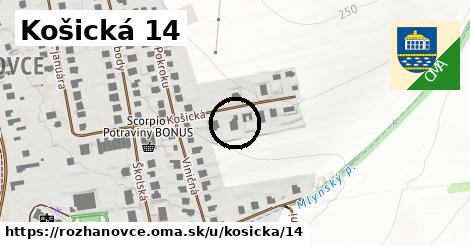 Košická 14, Rozhanovce