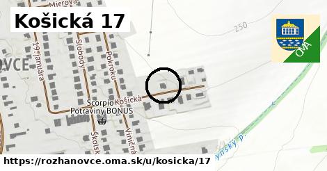 Košická 17, Rozhanovce