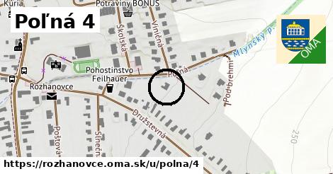 Poľná 4, Rozhanovce