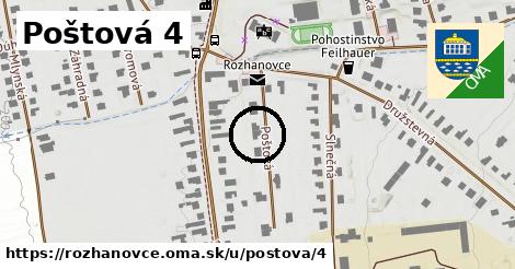 Poštová 4, Rozhanovce