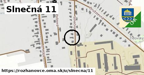 Slnečná 11, Rozhanovce