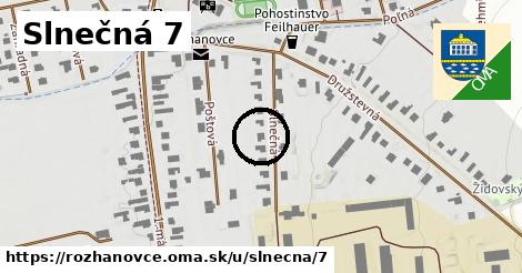 Slnečná 7, Rozhanovce