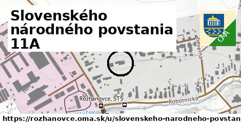 Slovenského národného povstania 11A, Rozhanovce