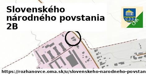 Slovenského národného povstania 2B, Rozhanovce