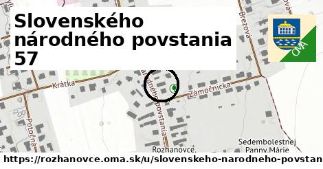 Slovenského národného povstania 57, Rozhanovce