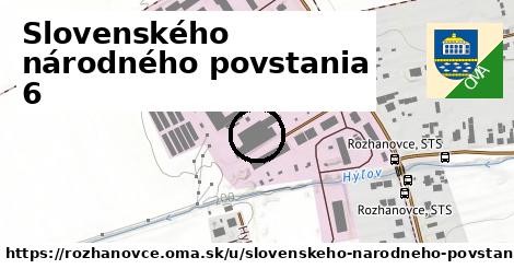 Slovenského národného povstania 6, Rozhanovce