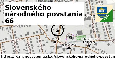 Slovenského národného povstania 66, Rozhanovce