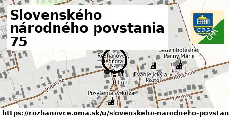 Slovenského národného povstania 75, Rozhanovce