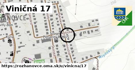 Viničná 17, Rozhanovce