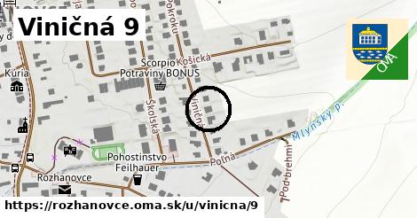 Viničná 9, Rozhanovce