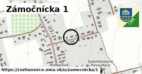 Zámočnícka 1, Rozhanovce