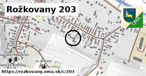 Rožkovany <span class="supisne">203</span>