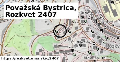 Považská Bystrica, Rozkvet <span class="supisne">2407</span>