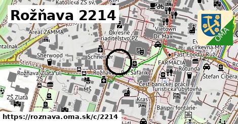 Rožňava <span class="supisne">2214</span>