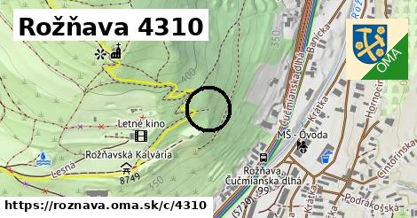 Rožňava <span class="supisne">4310</span>